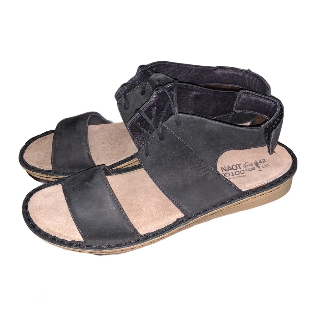 NWT Naot “Alpicola” Wedge Sandal Israel Made 11.5